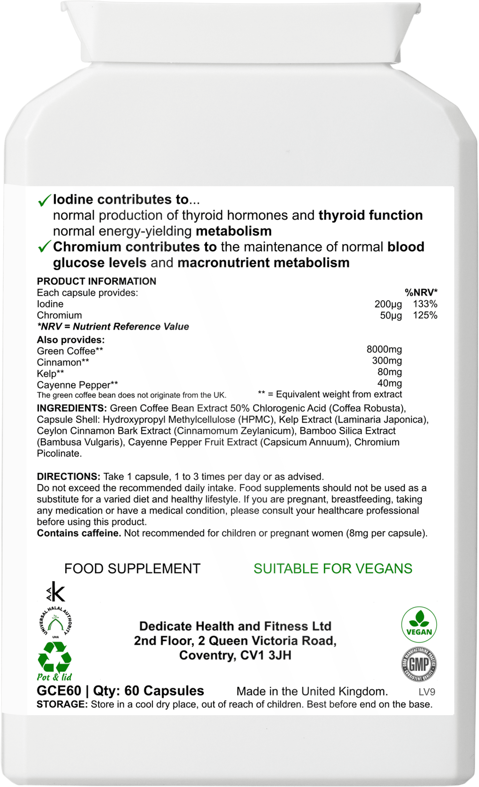 Green Coffee Bean Slimming Formula - Image 2