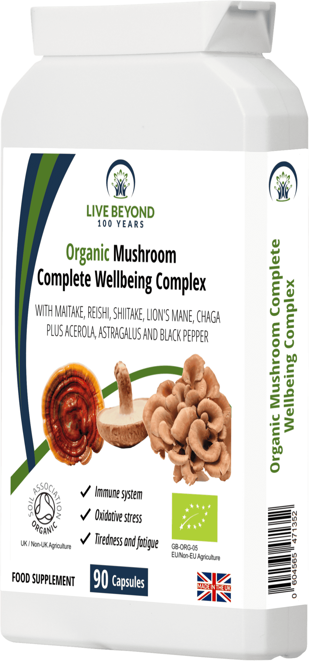 Organic Mushroom Complete Wellbeing Complex - Image 5